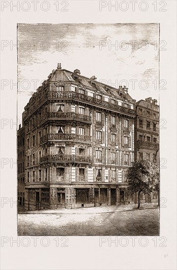 MISSION HOME FOR THE PROTECTION OF YOUNG ENGLISHWOMEN IN PARIS, FRANCE, 1875