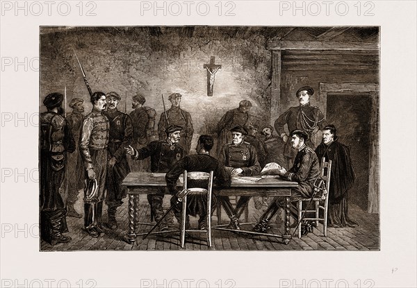 THE CIVIL WAR IN SPAIN, 1875: A CARLIST COURT-MARTIAL AT ANDOAIN (HEADQUARTERS OF THE GUIPUZCOA FORCES)
