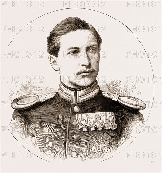 PRINCE FREDERICK WILLIAM VICTOR ALBERT OF PRUSSIA, MARRIED TO THE PRINCESS AUGUSTA VICTORIA OF SCHLESWIG-HOLSTEIN, FEB. 27, 1881