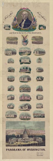 Panorama of Washington; Magnus, Charles, publisher; [no date recorded on shelflist card]; 1 print.