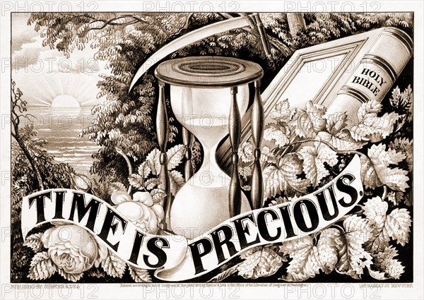 Time is precious; Currier & Ives.,; New York : Published by Currier & Ives, c1872.; 1 print : lithograph ; 34.3 x 44.8 cm.