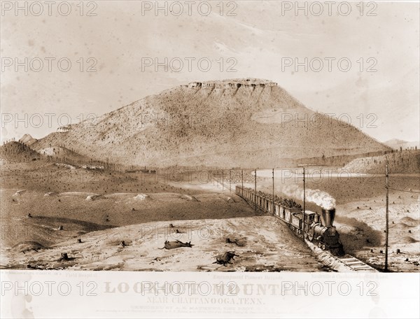 Lookout Mountain, near Chattanooga, Tenn.; [no date recorded on shelflist card]; 1 print.