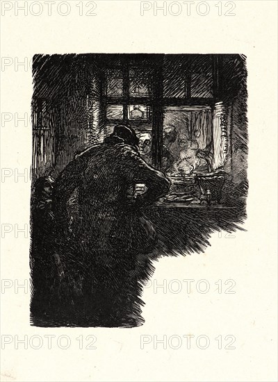 Auguste Louis LepÃ¨re (French, 1849 - 1918). Image from â€úLa BiÃ¨vre, Les Gobelins, Saint-Séverinâ€ù, ca. 1901. Wood engraving on wove paper. Sheet: 289 mm x 201 mm (11.38 in. x 7.91 in.) (sheet dimensions are approximate for each print).