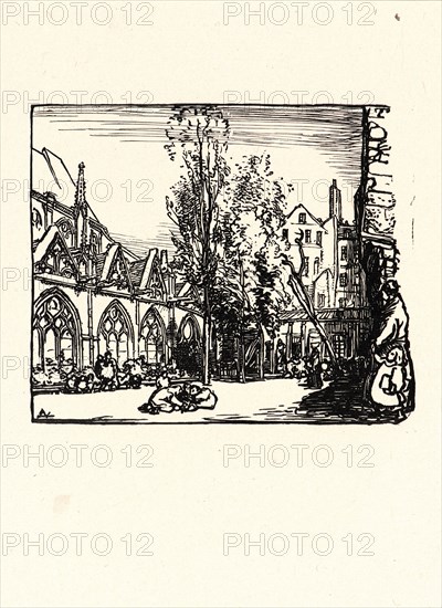 Auguste Louis LepÃ¨re (French, 1849 - 1918). Image from â€úLa BiÃ¨vre, Les Gobelins, Saint-Séverinâ€ù, ca. 1901. Wood engraving on wove paper. Sheet: 289 mm x 201 mm (11.38 in. x 7.91 in.) (sheet dimensions are approximate for each print).