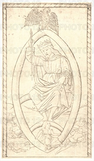 Anonymous (Italian). Jupiter, 15th century. Engraving.