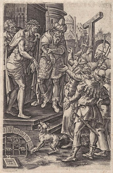 Christ Presented to the People, Johannes Wierix, 1581