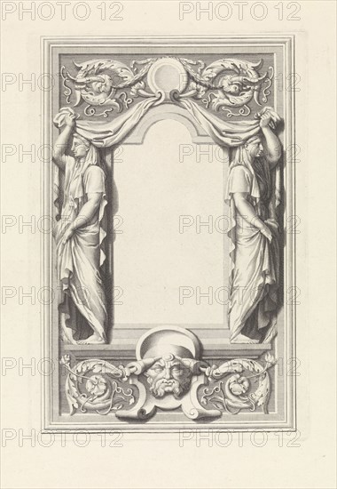 Ornamental frame for a title page, Bernard Picart, 1683-1733