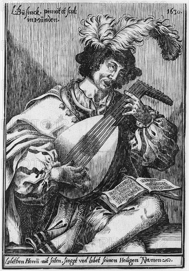 The lute player, Ludwig BÃ¼sinck, 1630