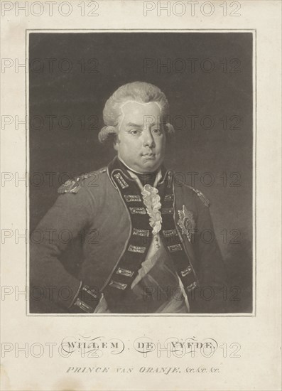 Portrait of William V, Prince of Orange-Nassau, Charles Howard Hodges, 1783 - 1837