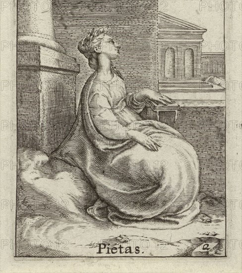 Piety, Anonymous, Jan Saenredam, Hendrick Goltzius, 1590 - 1595