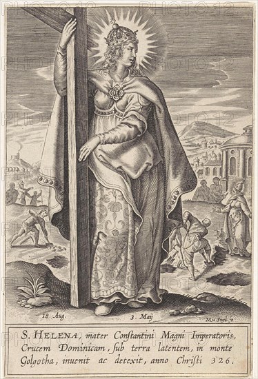 Saint Helena, Michael Snijders, 1610 - 1672