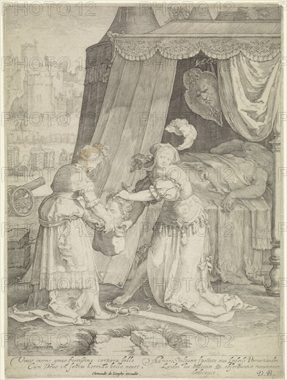 Judith, Jan Saenredam, Lucas van Leyden, Clement de Jonghe, 1575 - 1607