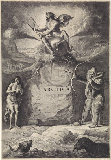 Arctic landscape, 1650 - 1700