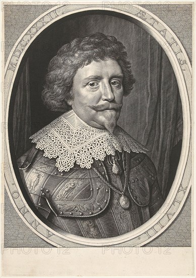 Portrait of Frederick Henry, Prince of Orange, Frederik Hendrik, prins van Oranje Nassau, Willem Jacobsz. Delff, Michiel Jansz van Mierevelt, 1590 - 1638