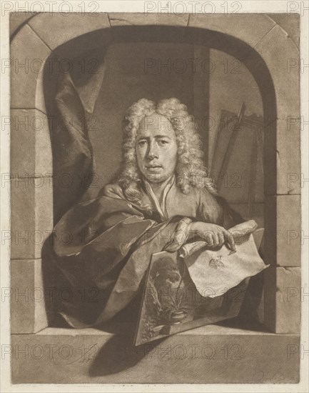 Portrait of Carel Borchaert Voet, Nicolaas Verkolje, 1700 - 1746