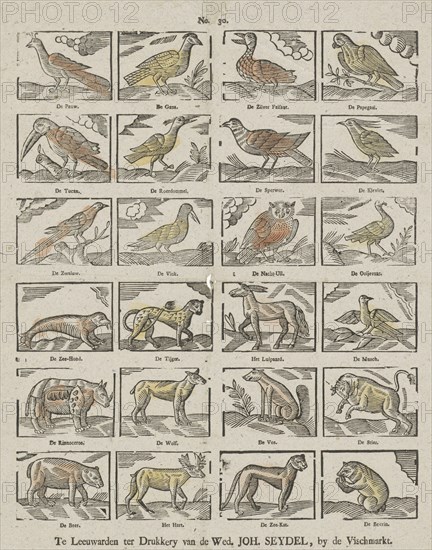Animals, Germany, Johannes Seydel, Anonymous, 1776 - 1813