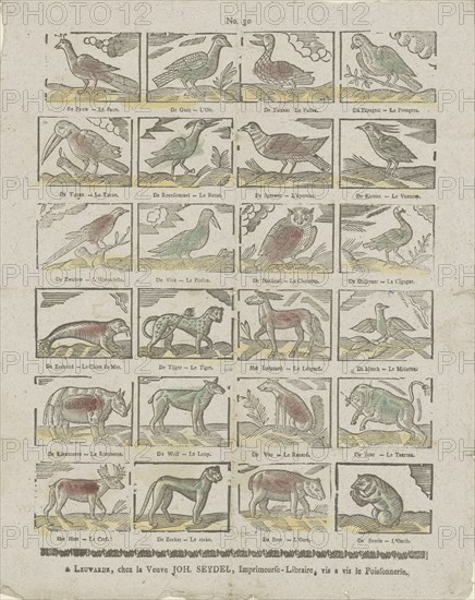 Animals, Johannes Seydel, Anonymous, 1776 - 1813