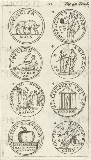 Eight medals, III, Hendrick and Dirk Boom Jan Luyken, 1679