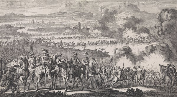 Battle of the Boyne, 1690, Jan Luyken, Pieter Mortier, 1703