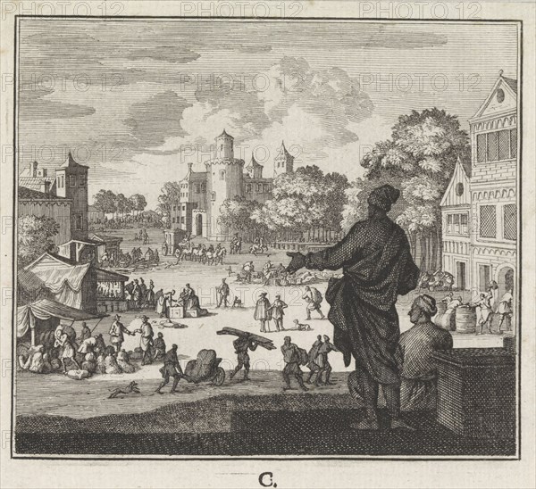 Trade, Caspar Luyken, Christoph Weigel, 1695 - 1705