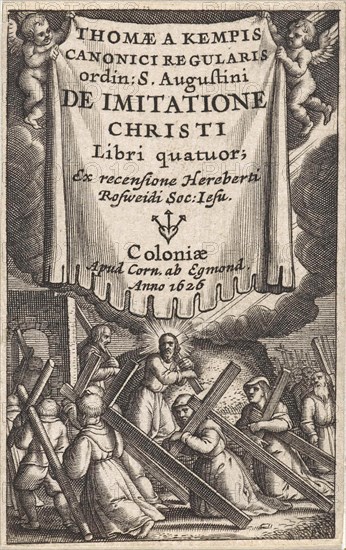 Christ and the result crossbacks, Pieter Serwouters, Cornelis van Egmond, Willem Janszoon Blaeu, 1626