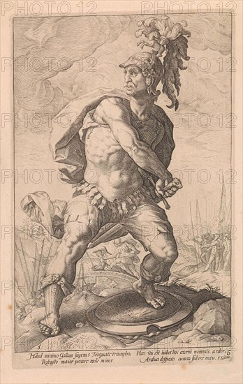 Titus Manlius Torquatus, Anonymous, Hendrick Goltzius, Franco Estius, 1645 - 1706