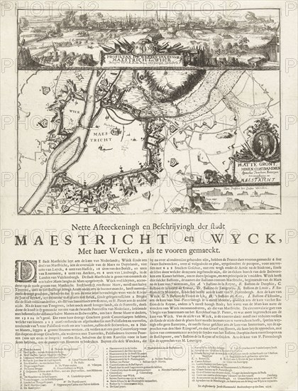 Siege of Maastricht, 1676, The Netherlands, Anonymous, Jacob Bloemendal, 1676