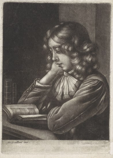 Reading boy, Anonymous, 1658 - 1750
