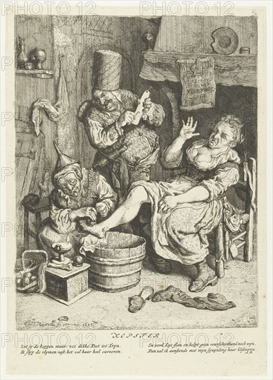 Kopster, Cornelis Dusart, 1695