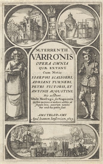 Title page for: Opera omnia qvÃ¦ extant, 1623, Claes Jansz. Visscher (II), Johannes Janssonius, 1623