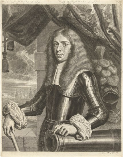 Portrait of Duke Christian Albrecht of Holstein-Gottorp and bishop of Lubeck, Richard Collin, unknown, 1664