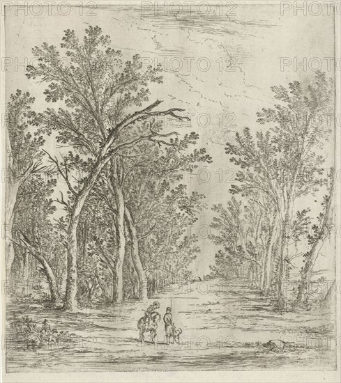 Forest Path, Jan Fouceel, 1665-1675