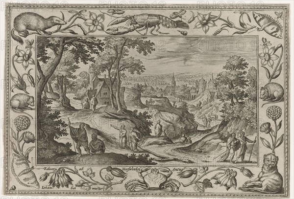 The Apostles, Adriaen Collaert, Eduwart van Hoeswinckel, 1582 - 1586