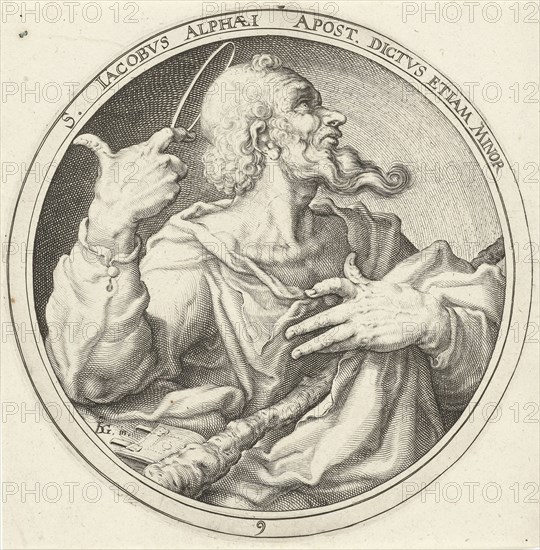 H James the Less, Zacharias Dolendo, Jacob de Gheyn (II), c. 1596
