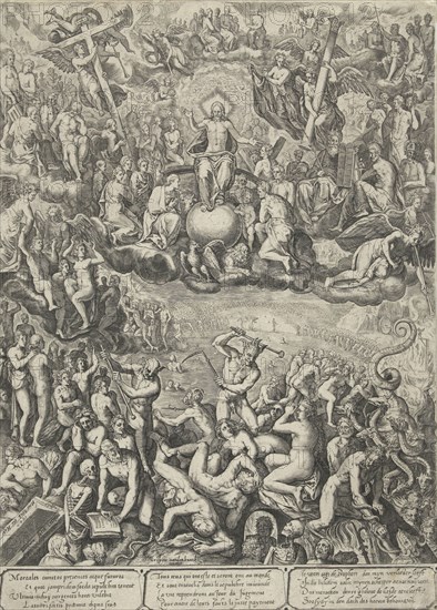 Last Judgment, Barbara van den Broeck, Hendrick Hondius, 1649