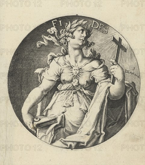 Faith, Jacob de Gheyn (II), 1591 - 1595