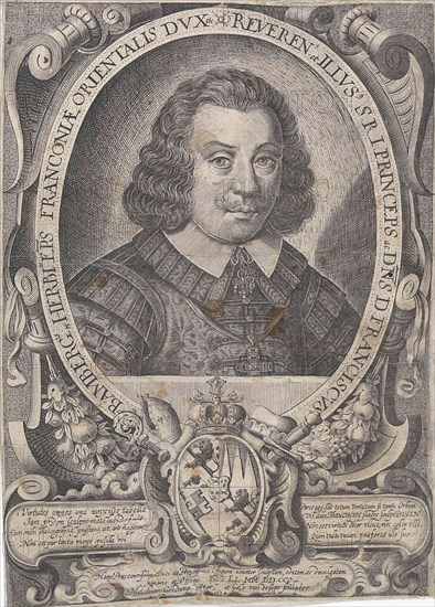 Portrait of Franz von Hatzfeld, Ge. Jo. van de Sijpe, 1634