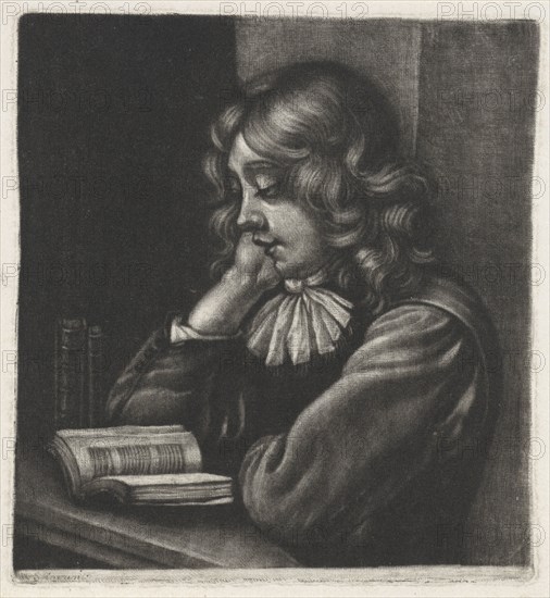 Reading boy, Anonymous, 1658 - 1750