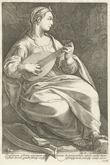 Terpsichore, Hendrick Goltzius, 1592