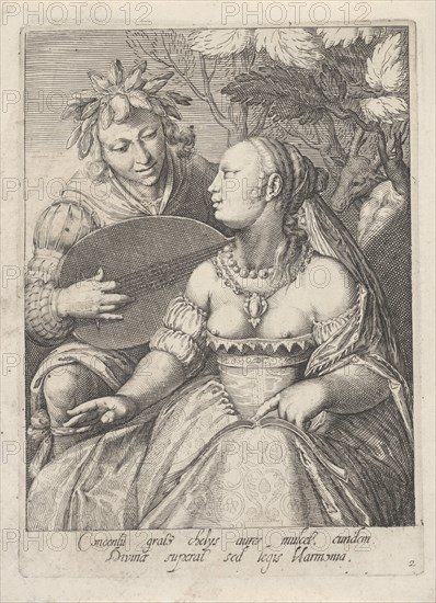 Hearing, Cornelis Boel, Anonymous, 1663 - 1693
