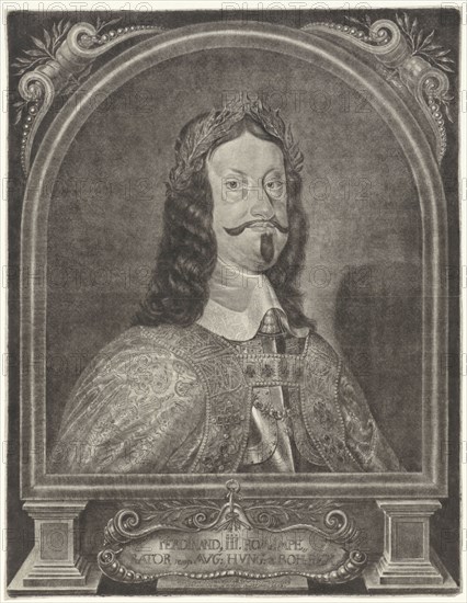 Portrait of Emperor Ferdinand III, Ludwig von Siegen, 1654