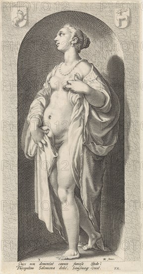 Lust (Luxuria), Jacob Matham, Franco Estius, 1593
