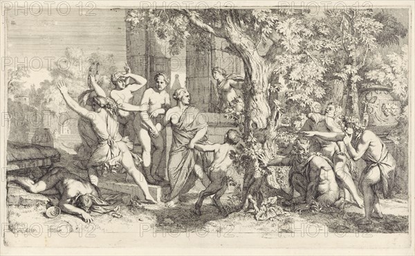Nymphs surprised by Satyrs, Gerard de Lairesse, 1685