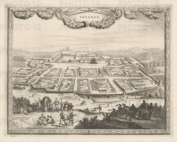 View Louango in brief, Thomas Doesburgh, Johannes Covens and Cornelis Mortier, Staten van Holland en West-Friesland, 1685 - 1714