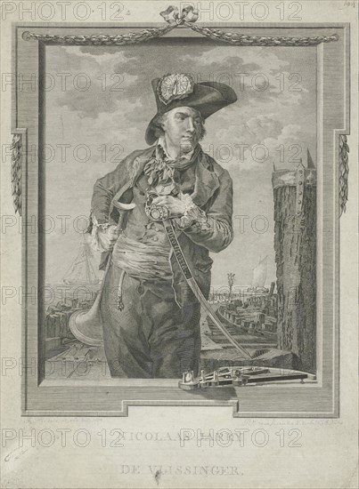 Portrait of Nicolas Jarry, Pieter Willem van Megen, Mathias de Sallieth, Jacob Perkois, 1782