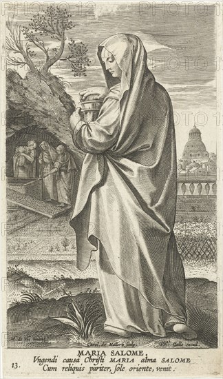 Maria Salomé, Karel van Mallery, Philips Galle, Cornelis Kiliaan, 1595 - 1599