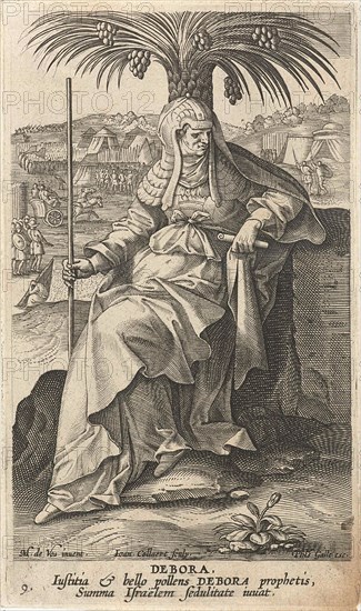 Debora, Albert Flamen, Jacques van Merlen, Lodewijk XIV (koning van Frankrijk), 1664