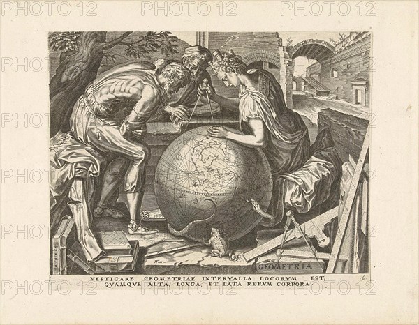 Geometry (Geometry), Cornelis Cort, Hieronymus Cock, 1565