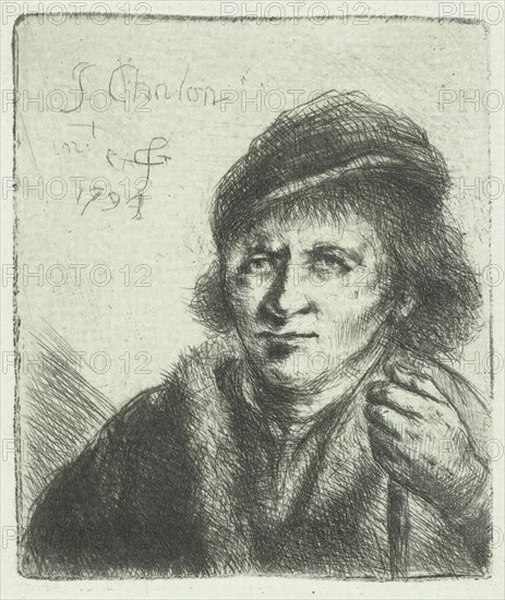 Young man, Jan Chalon, 1795