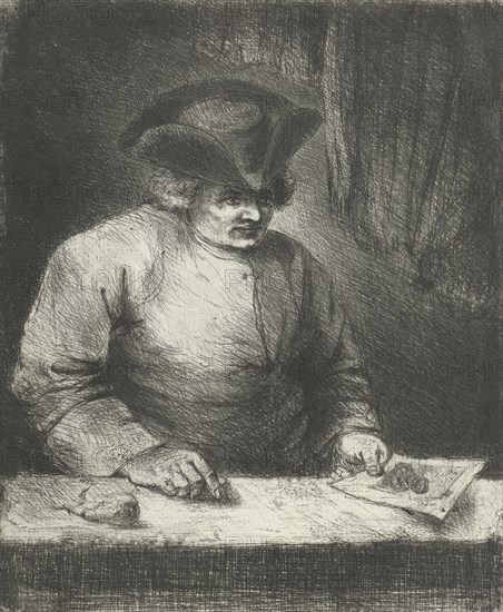 Portrait of Henry Chalon, print maker: Jan Chalon, 1798